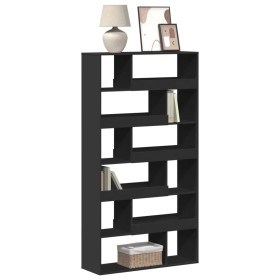 Estantería de madera de ingeniería negra 100x33x187,5 cm de , Librerías y estanterías - Ref: Foro24-3309349, Precio: 152,34 €...