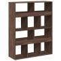 Estantería de madera de ingeniería marrón roble 100x33x125,5 cm de , Librerías y estanterías - Ref: Foro24-3309363, Precio: 9...
