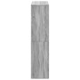 Estantería de madera de ingeniería gris Sonoma 100x33x135 cm de , Librerías y estanterías - Ref: Foro24-3309389, Precio: 94,7...