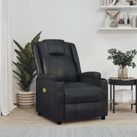 Sillón de masaje de cuero sintético negro de , Sillones de masaje eléctricos - Ref: Foro24-342712, Precio: 243,90 €, Descuent...