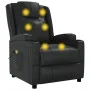 Sillón de masaje de cuero sintético negro de , Sillones de masaje eléctricos - Ref: Foro24-342712, Precio: 243,90 €, Descuent...