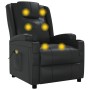 Sillón de masaje de cuero sintético negro de , Sillones de masaje eléctricos - Ref: Foro24-342712, Precio: 261,17 €, Descuent...