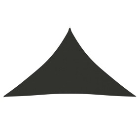 Toldo de vela triangular tela Oxford gris antracita 5x5x6 m de vidaXL, Sombrillas - Ref: Foro24-135128, Precio: 43,26 €, Desc...
