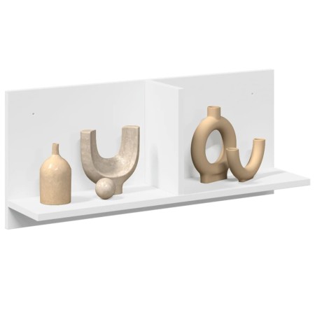 Armario de pared madera de ingeniería blanco 70x16,5x30 cm de , Estantes y estanterías - Ref: Foro24-854850, Precio: 20,33 €,...