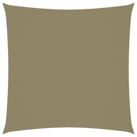 Toldo de vela cuadrado tela Oxford beige 6x6 m de vidaXL, Sombrillas - Ref: Foro24-135142, Precio: 110,53 €, Descuento: %
