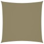 Toldo de vela cuadrado tela Oxford beige 6x6 m de vidaXL, Sombrillas - Ref: Foro24-135142, Precio: 110,53 €, Descuento: %
