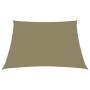 Toldo de vela cuadrado tela Oxford beige 6x6 m de vidaXL, Sombrillas - Ref: Foro24-135142, Precio: 110,53 €, Descuento: %