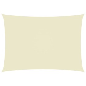 Toldo de vela rectangular tela Oxford color crema 2,5x4 m de vidaXL, Sombrillas - Ref: Foro24-135207, Precio: 32,37 €, Descue...