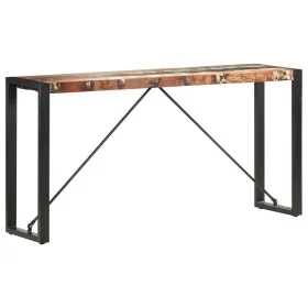 Mesa consola de madera maciza reciclada 150x35x76 cm de , Mesas auxiliares - Ref: Foro24-285949, Precio: 122,25 €, Descuento: %