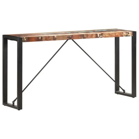 Mesa consola de madera maciza reciclada 150x35x76 cm de , Mesas auxiliares - Ref: Foro24-285949, Precio: 122,25 €, Descuento: %
