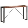 Solid recycled wood console table 150x35x76 cm by , Side tables - Ref: Foro24-285949, Price: 122,25 €, Discount: %