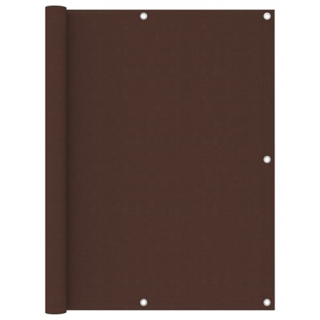 Toldo para balcón tela oxford marrón 120x300 cm de vidaXL, Sombrillas - Ref: Foro24-135076, Precio: 20,33 €, Descuento: %