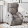 Sillón de masaje eléctrico reclinable elevable tela taupé de , Sillones - Ref: Foro24-3205246, Precio: 359,81 €, Descuento: %