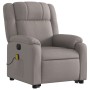 Sillón de masaje eléctrico reclinable elevable tela taupé de , Sillones - Ref: Foro24-3205246, Precio: 359,81 €, Descuento: %