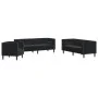 Chesterfield sofa set with 3 black velvet cushions. by , Sofas - Ref: Foro24-3209286, Price: 876,33 €, Discount: %