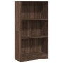 Estantería de madera de ingeniería marrón roble 60x24x109 cm de , Librerías y estanterías - Ref: Foro24-857809, Precio: 46,81...