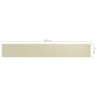Toldo para balcón tela oxford crema 75x500 cm de vidaXL, Sombrillas - Ref: Foro24-134950, Precio: 22,58 €, Descuento: %