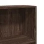 Estantería de madera de ingeniería marrón roble 60x24x109 cm de , Librerías y estanterías - Ref: Foro24-857809, Precio: 46,21...