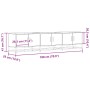 Mueble para TV madera de ingeniería roble Sonoma 180x35x41 cm de , Muebles TV - Ref: Foro24-3300786, Precio: 107,13 €, Descue...
