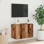 Mueble para TV de pared madera envejecida 60x30x41 cm de , Armarios y almacenamiento - Ref: Foro24-857662, Precio: 40,35 €, D...