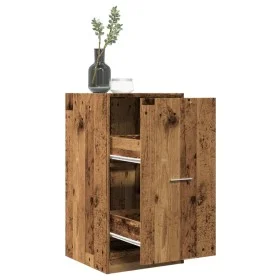 Aged engineered wood medicine cabinet 40x41x77.5 cm by , Lockers and storage cabinets - Ref: Foro24-855194, Price: 64,13 €, D...