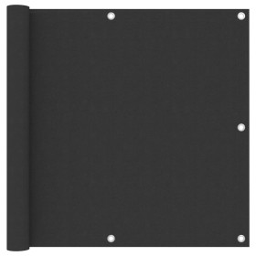 Biombo para balcón de tela oxford antracita 90x500 cm de vidaXL, Sombrillas - Ref: Foro24-134870, Precio: 21,79 €, Descuento: %