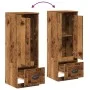 Aparador madera de ingeniería roble artisian 36x35,5x103,5 cm de , Aparadores - Ref: Foro24-857145, Precio: 67,49 €, Descuent...