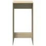 Mesa alta de bar madera ingeniería roble Sonoma 51x50x103,5 cm de , Mesas de cocina y de comedor - Ref: Foro24-854420, Precio...
