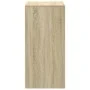 Mesa alta de bar madera ingeniería roble Sonoma 51x50x103,5 cm de , Mesas de cocina y de comedor - Ref: Foro24-854420, Precio...