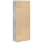 Estantería de madera de ingeniería gris hormigón 60x30x152 cm de , Librerías y estanterías - Ref: Foro24-857911, Precio: 62,0...