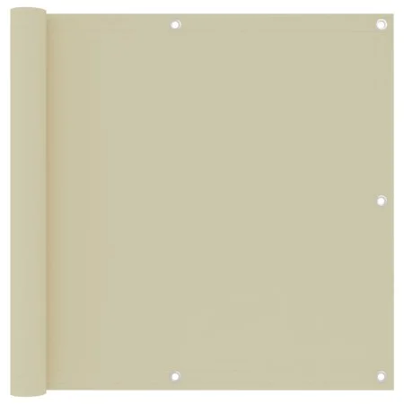 Toldo para balcón tela oxford color crema 90x500 cm de vidaXL, Sombrillas - Ref: Foro24-134954, Precio: 24,50 €, Descuento: %