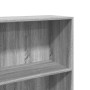 Estantería madera de ingeniería gris Sonoma 60x30x152 cm de , Librerías y estanterías - Ref: Foro24-857913, Precio: 63,22 €, ...