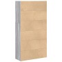 Estantería de madera de ingeniería gris Sonoma 80x30x152 cm de , Librerías y estanterías - Ref: Foro24-857945, Precio: 64,70 ...