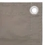 Taupe gray oxford fabric balcony awning 75x600 cm by vidaXL, Umbrellas - Ref: Foro24-134987, Price: 26,62 €, Discount: %