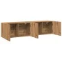 Muebles de TV de pared 2 unidades roble artisian 80x30x41 cm de , Armarios y almacenamiento - Ref: Foro24-857669, Precio: 82,...