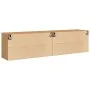 Muebles de TV de pared 2 unidades roble artisian 80x30x41 cm de , Armarios y almacenamiento - Ref: Foro24-857669, Precio: 82,...