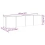 Muebles de TV de pared 2 unidades roble artisian 80x30x41 cm de , Armarios y almacenamiento - Ref: Foro24-857669, Precio: 82,...