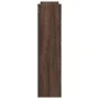 Narrow storage cart 4 levels brown oak wood by , Kitchen and dining carts - Ref: Foro24-855265, Price: 55,53 €, Discount: %