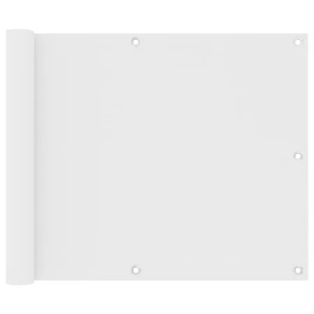 Toldo para balcón tela oxford blanco 75x600 cm de vidaXL, Sombrillas - Ref: Foro24-134891, Precio: 25,74 €, Descuento: %