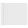 Toldo para balcón tela oxford blanco 75x600 cm de vidaXL, Sombrillas - Ref: Foro24-134891, Precio: 25,74 €, Descuento: %