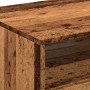 Mesa de centro con luces LED madera envejecida 90x49x40 cm de , Mesas de centro - Ref: Foro24-857710, Precio: 115,17 €, Descu...