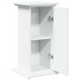 Pedestal expositor con almacenaje madera blanco 31x30x60 cm de , Soportes para macetas - Ref: Foro24-854616, Precio: 55,28 €,...