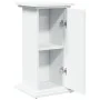 Pedestal expositor con almacenaje madera blanco 31x30x60 cm de , Soportes para macetas - Ref: Foro24-854616, Precio: 54,15 €,...