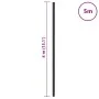 Membrana para malezas PP negra 4x5 m de , Mallas antihierbas - Ref: Foro24-4005164, Precio: 20,62 €, Descuento: %