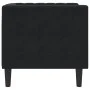 Sillón Chesterfield de terciopelo negro de , Sofás - Ref: Foro24-372678, Precio: 163,62 €, Descuento: %