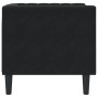 Sillón Chesterfield de terciopelo negro de , Sofás - Ref: Foro24-372678, Precio: 165,26 €, Descuento: %