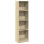 Estantería de madera de ingeniería roble Sonoma 40x24x143 cm de , Librerías y estanterías - Ref: Foro24-857785, Precio: 44,73...