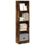 Estantería de madera de ingeniería roble ahumado 40x24x143 cm de , Librerías y estanterías - Ref: Foro24-857787, Precio: 47,3...