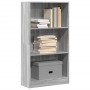 Estantería de madera de ingeniería gris Sonoma 60x24x109 cm de , Librerías y estanterías - Ref: Foro24-857808, Precio: 42,96 ...