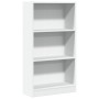 Estantería de madera de ingeniería blanca 60x24x109 cm de , Librerías y estanterías - Ref: Foro24-857803, Precio: 42,96 €, De...